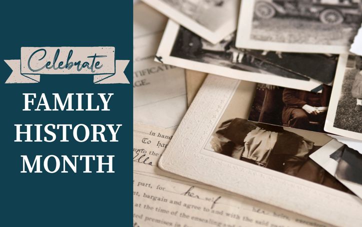 image for October is Family History Month
