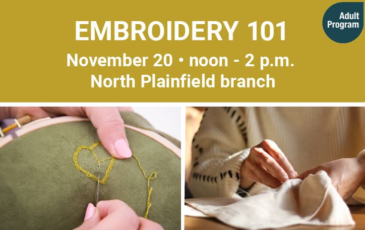 image for Cozy up with the art of hand embroidery